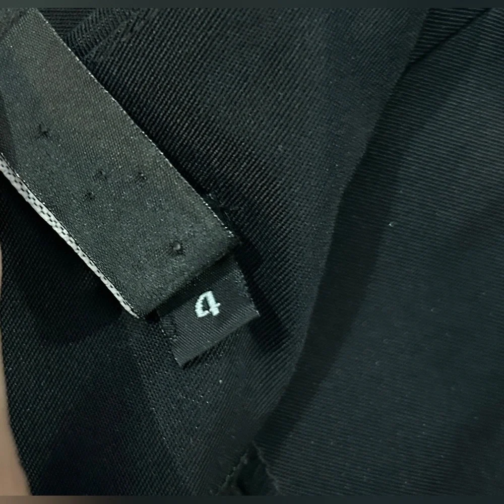 Laundry by Shelli Segal Vintage black sweetheart spaghetti strap dress size 4 - Picture 6 of 15